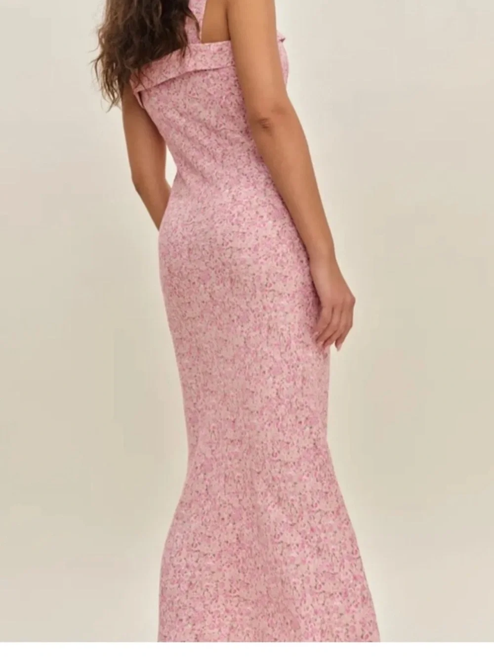 Reformation Tancy Dress Floral Rose Pink Maxi Dress 2 NWT - Picture 5 of 6